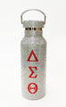 Delta White Stainless Steel Bling Canteen Tumblers
