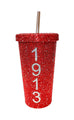 Delta Bling Tumblers with Lid & Straw