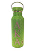 AKA Green Stainless Steel Bling Canteen Tumblers