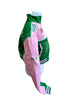 AKA Pink and Green Crop Jacket