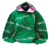 AKA 3D Embroidery Hoodie with Satin Bonnet
