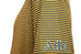 Alpha Black and Gold Stripe Polo