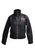 Delta Sigma Theta Cropped PU Leather Jacket