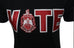 Embroidered Delta  Black Vote T-Shirt