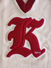 Kappa Alpha Psi Kreme Vneck Sweater with Chenille K