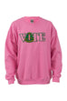 Alpha Kappa Alpha Vote Sweatshirt with Crest Chenille