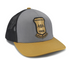 Alpha Life Member Gray/Gold Hat