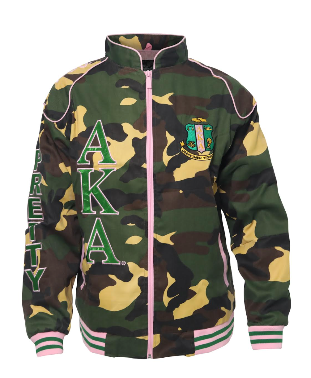 AKA Camo Jacket – Greek Traditions - Main Image