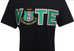 AKA Embroidered Black Vote shirt