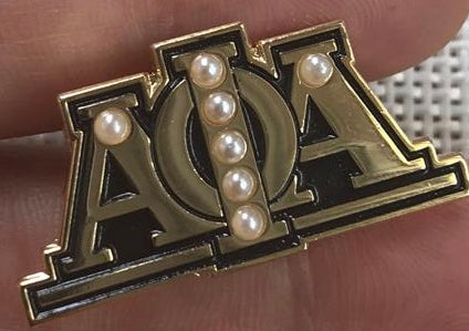 Alpha Phi Alpha Pearl Lapel Pin