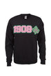 AKA 1908 Ivy Chenille Sweatshirt(Black)