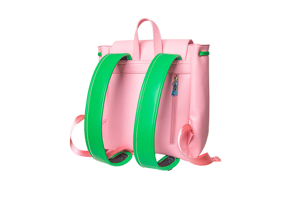 AKA Leather Backpack/Handbag – Greek Traditions - Main Image