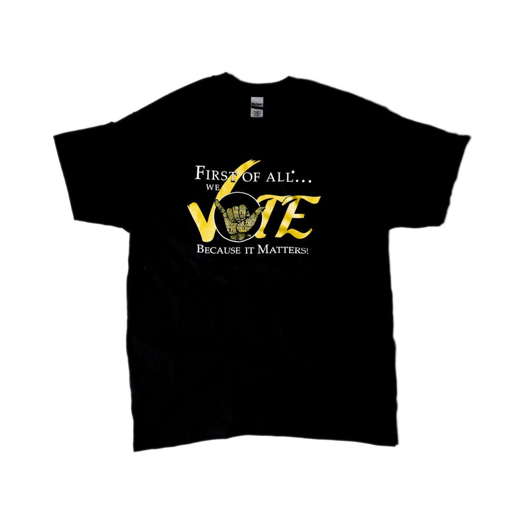 First of All Alpha Vote Tee