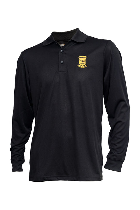 Alpha Phi Alpha Long Sleeve DriFit Life Member Polo