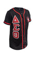 Delta Sigma Theta DriFit Baseball Jersey with embroidered Glitter letters