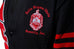Delta Sigma Theta Black Classic Varsity Old School Sweater