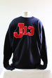 Delta Sigma Theta J-13 Sweatshirt with Chenille Patch(Black)