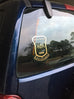 Alpha Phi Alpha Life Member Window Decal