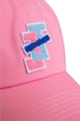 Jack and Jill Pink Cap with Chenille Patch