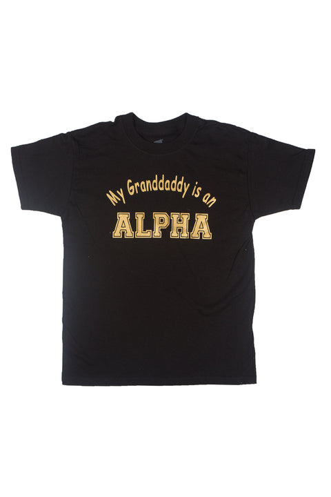 My Grand Dad Is An Alpha Kids Shirt